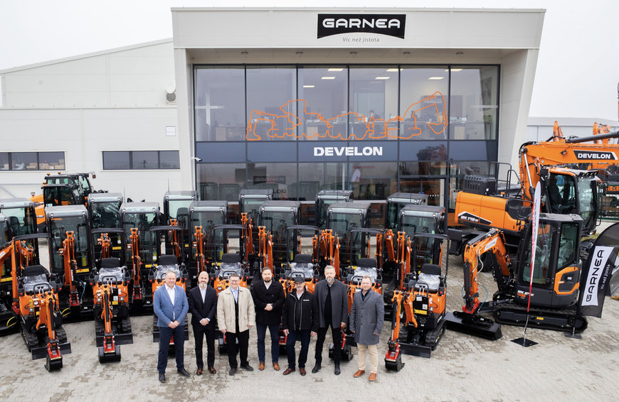 Develon: IZOMAT Construction Rentals Expands Portfolio with 60 New State-of-the-Art DEVELON Machines from GARNEA